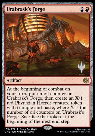 Urabrask's Forge (Promo Pack) [Phyrexia: All Will Be One Promos] | The Time Vault CA