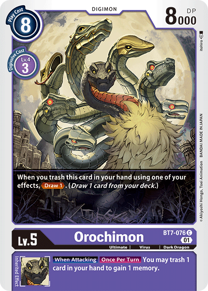 Orochimon [BT7-076] [Next Adventure] | The Time Vault CA