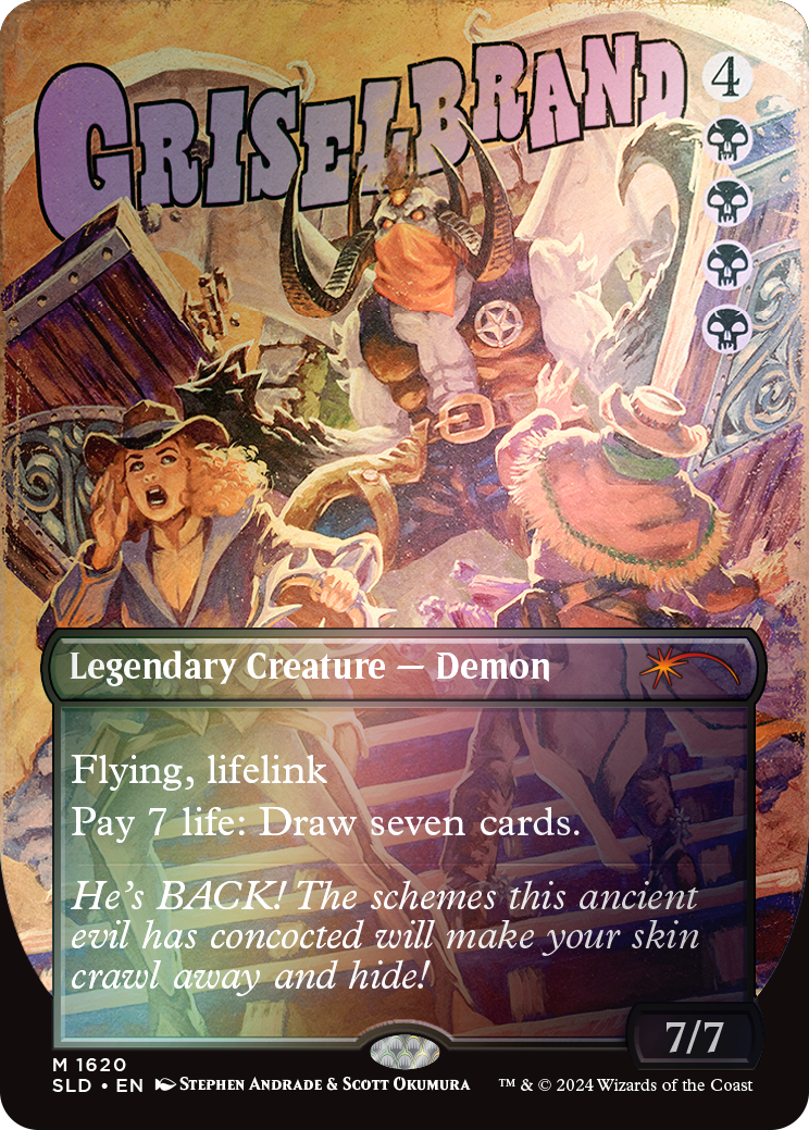 Griselbrand (1620) (Rainbow Foil) [Secret Lair Drop Series] | The Time Vault CA