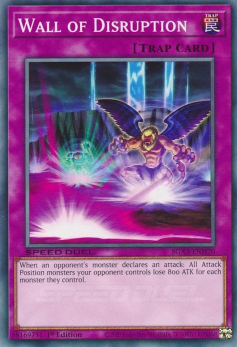 Wall of Disruption [SGX3-ENH20] Common | The Time Vault CA