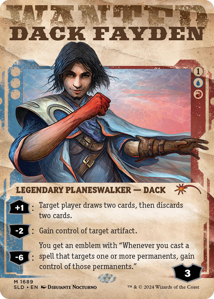 Dack Fayden (1689) [Secret Lair Drop Series] | The Time Vault CA