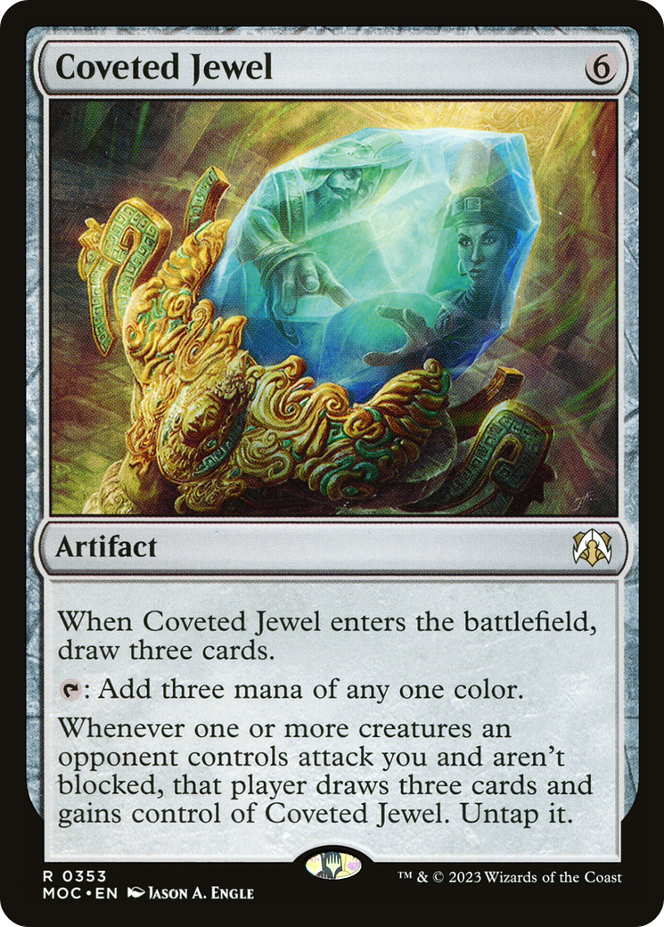 Coveted Jewel (Ripple Foil) [Modern Horizons 3 Commander] | The Time Vault CA