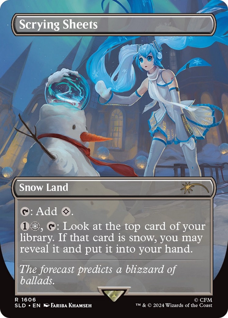 Scrying Sheets [Secret Lair Drop Series] | The Time Vault CA