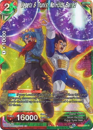 Vegeta & Trunks, No Holds Barred (BT10-144) [Rise of the Unison Warrior 2nd Edition] | The Time Vault CA