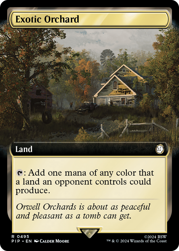 Exotic Orchard (Extended Art) [Fallout] | The Time Vault CA