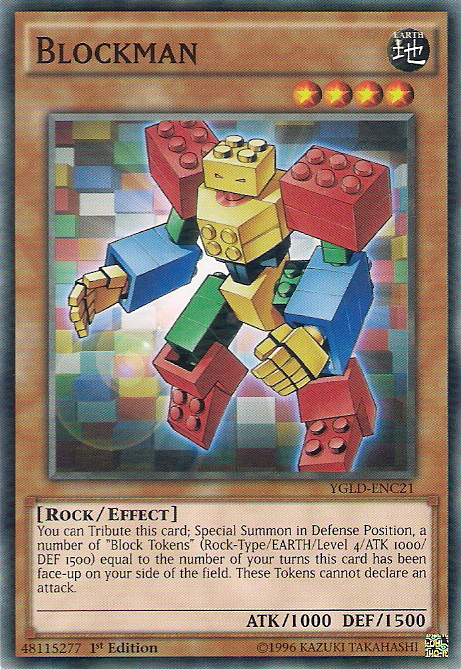 Blockman [YGLD-ENC21] Common | The Time Vault CA