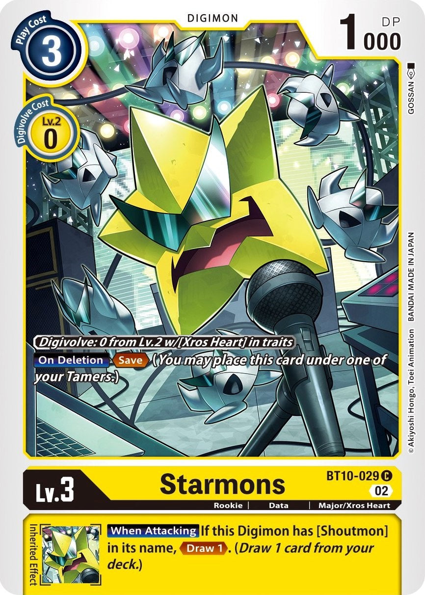 Starmons [BT10-029] [Xros Encounter] | The Time Vault CA