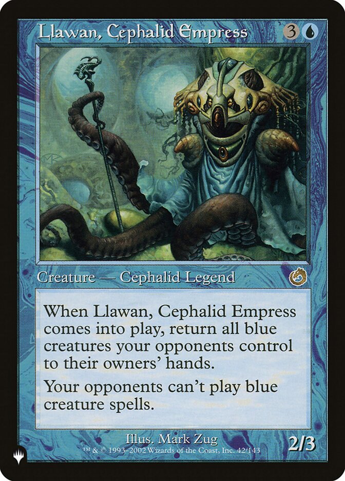 Llawan, Cephalid Empress [The List] | The Time Vault CA