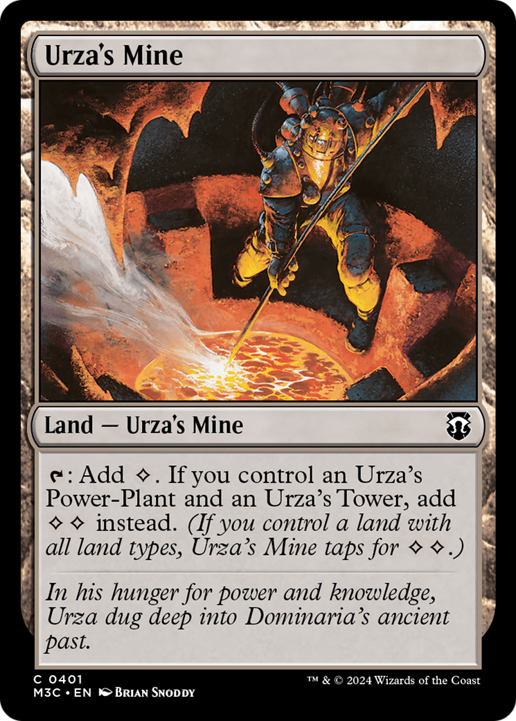 Urza's Mine (Ripple Foil) [Modern Horizons 3 Commander] | The Time Vault CA