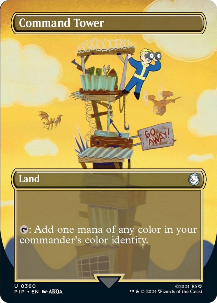Command Tower (Borderless) [Fallout] | The Time Vault CA
