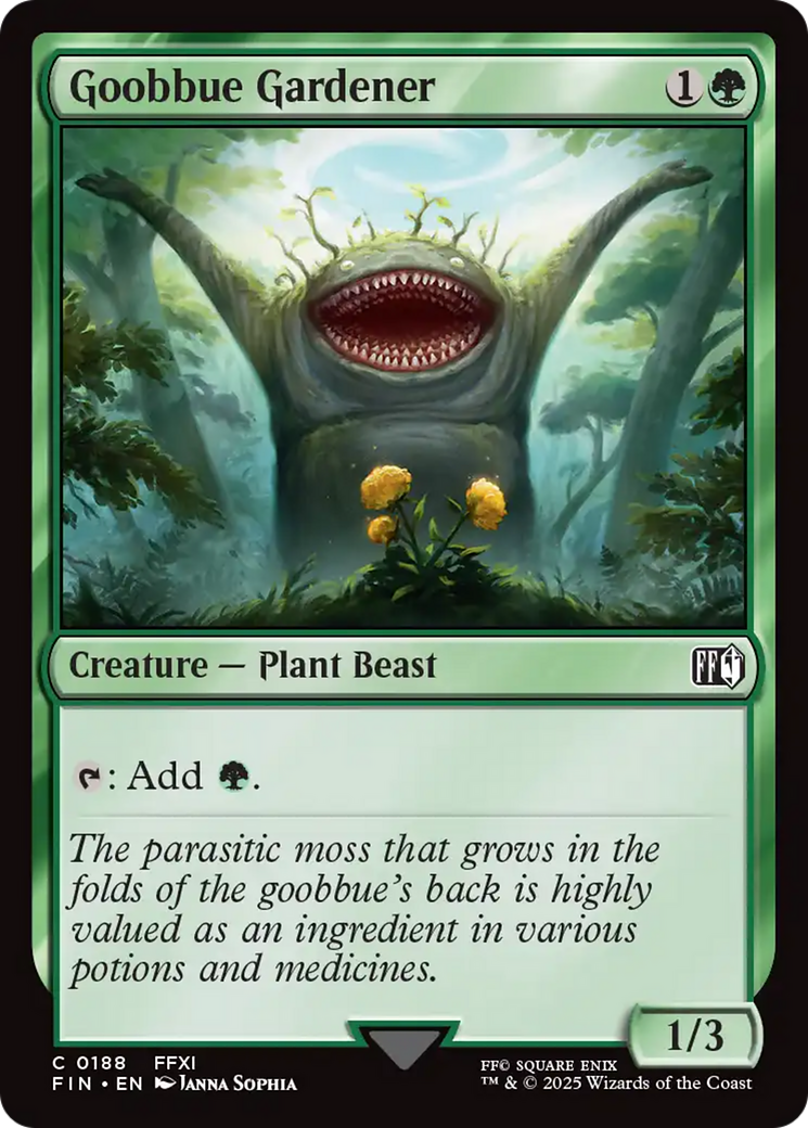Goobbue Gardener [FINAL FANTASY] | The Time Vault CA