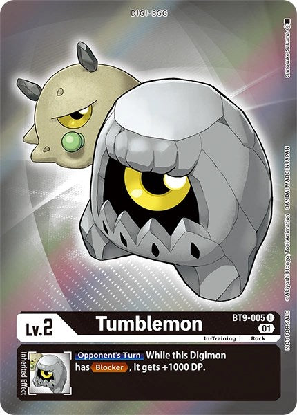 Tumblemon [BT9-005] (Alternative Art - Box Topper) [X Record] | The Time Vault CA