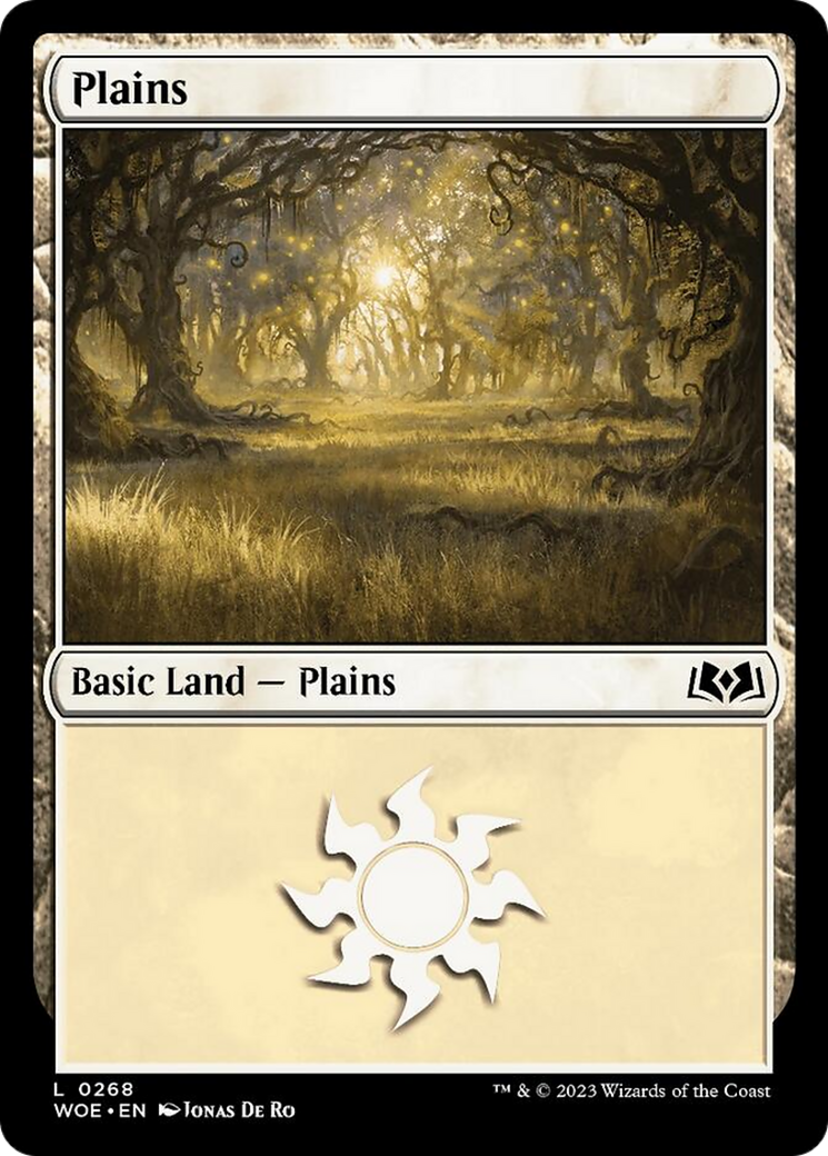 Plains (0268) [Wilds of Eldraine] | The Time Vault CA