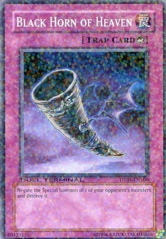 Black Horn of Heaven [DT01-EN100] Common | The Time Vault CA