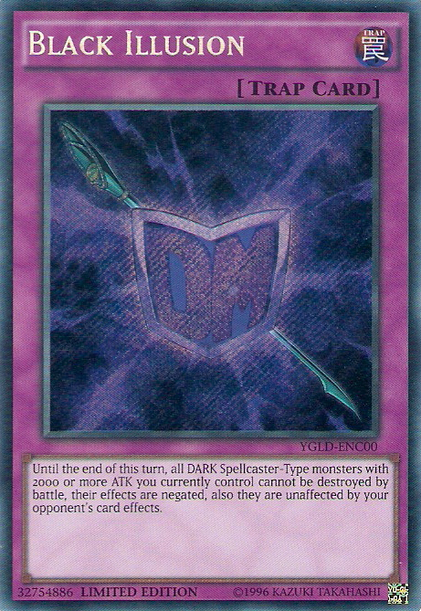 Black Illusion [YGLD-ENC00] Secret Rare | The Time Vault CA