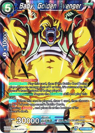 Baby, Golden Avenger (BT11-042) [Vermilion Bloodline 2nd Edition] | The Time Vault CA