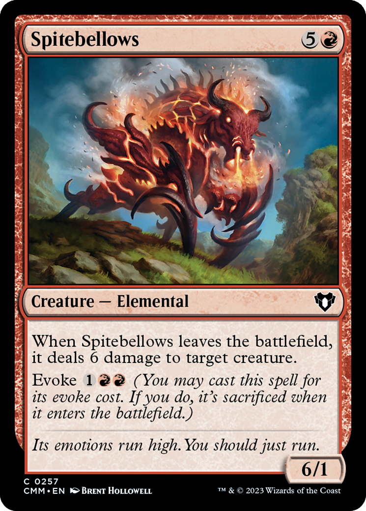 Spitebellows [Commander Masters] | The Time Vault CA