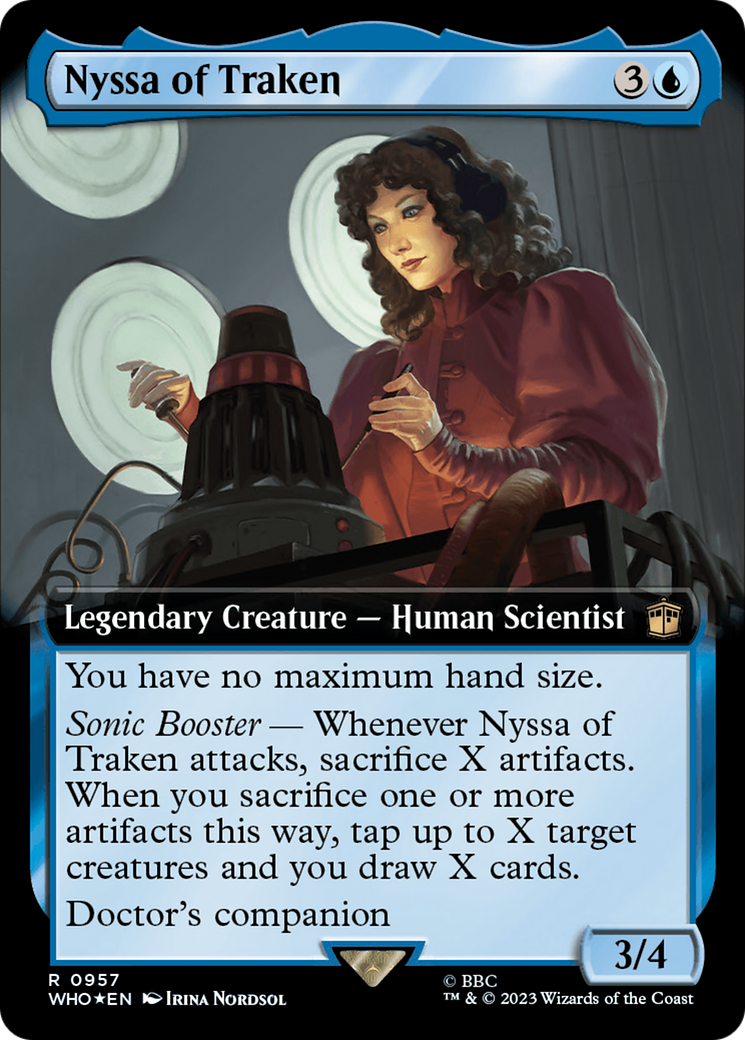 Nyssa of Traken (Extended Art) (Surge Foil) [Doctor Who] | The Time Vault CA