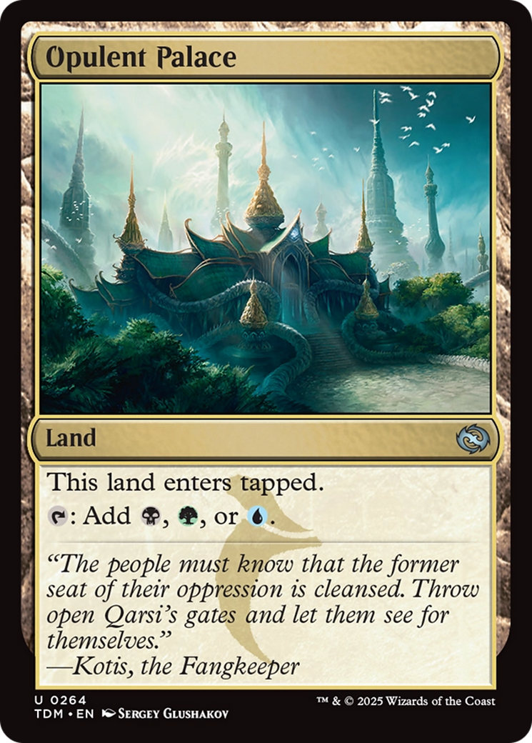 Opulent Palace [Tarkir: Dragonstorm] | The Time Vault CA