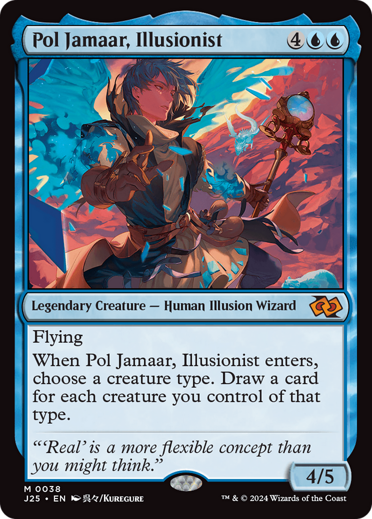 Pol Jamaar, Illusionist (Anime) [Foundations Jumpstart] | The Time Vault CA