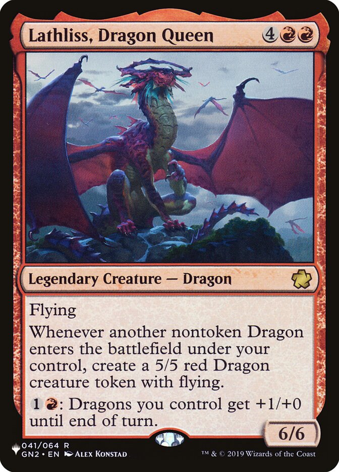 Lathliss, Dragon Queen [The List] | The Time Vault CA