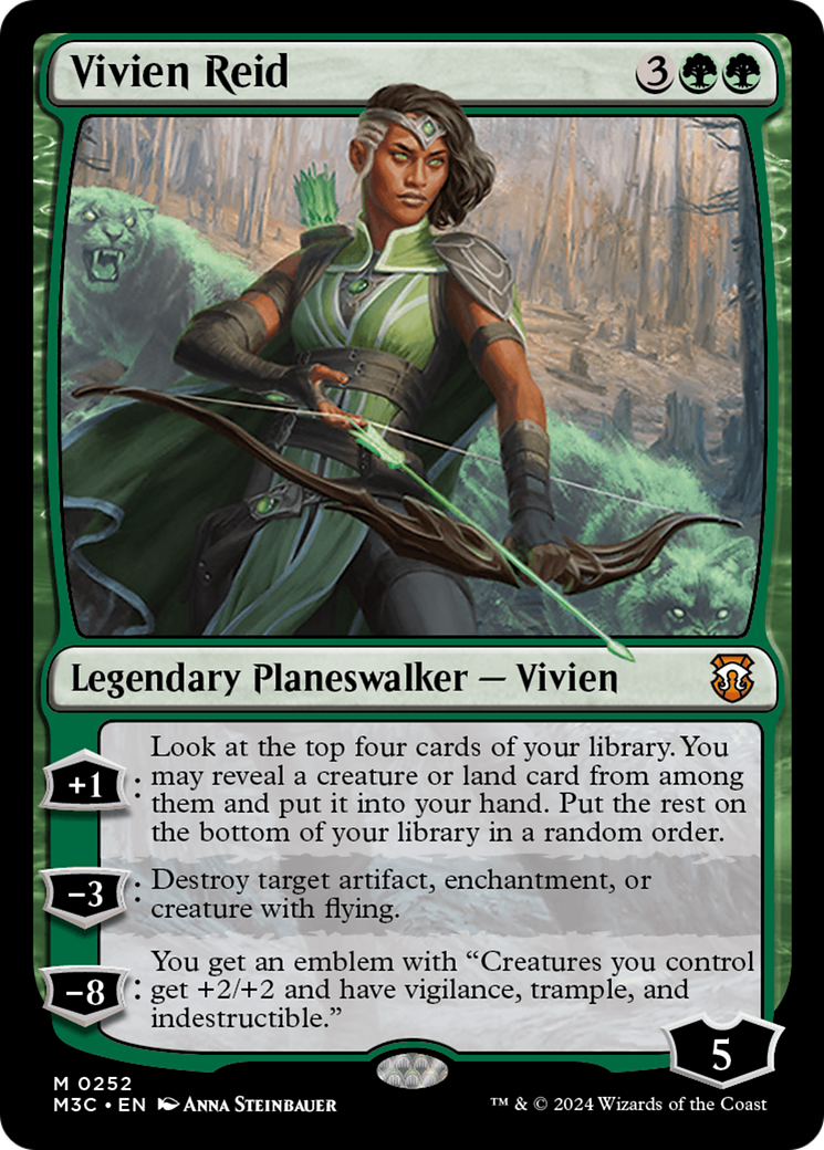 Vivien Reid (Ripple Foil) [Modern Horizons 3 Commander] | The Time Vault CA