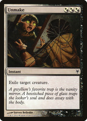 Unmake [Duel Decks: Sorin vs. Tibalt] | The Time Vault CA