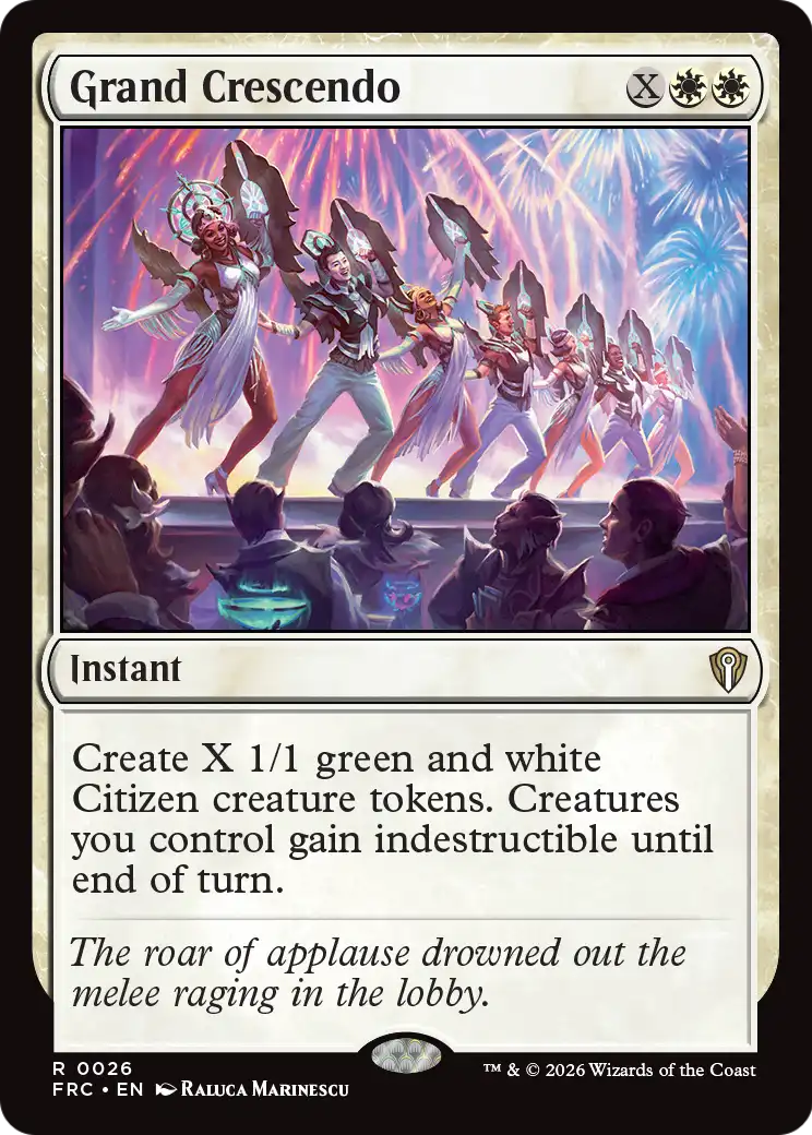Grand Crescendo [Reality Fracture Commander] | The Time Vault CA