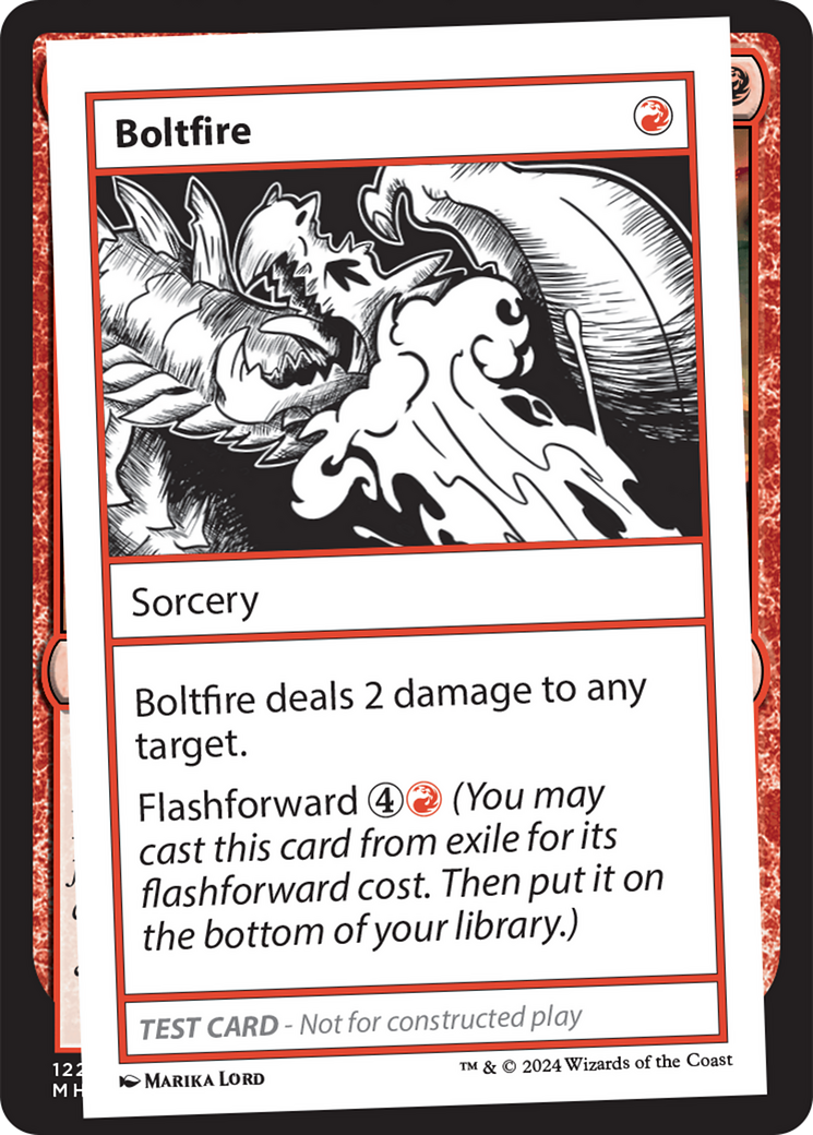 Boltfire [Mystery Booster 2 Playtest Cards] | The Time Vault CA