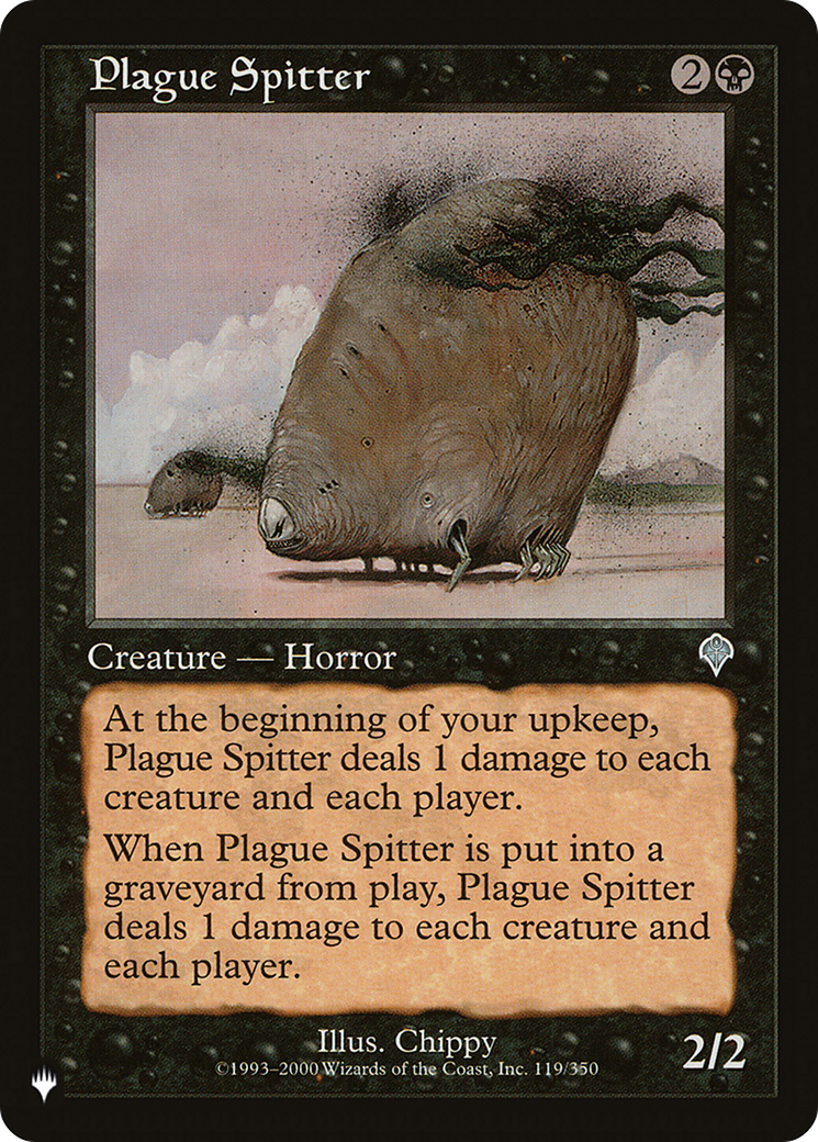 Plague Spitter [The List] | The Time Vault CA