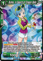 Bulma, In Search of Dragon Balls (Zenkai Series Tournament Pack Vol.2) (P-444) [Tournament Promotion Cards] | The Time Vault CA