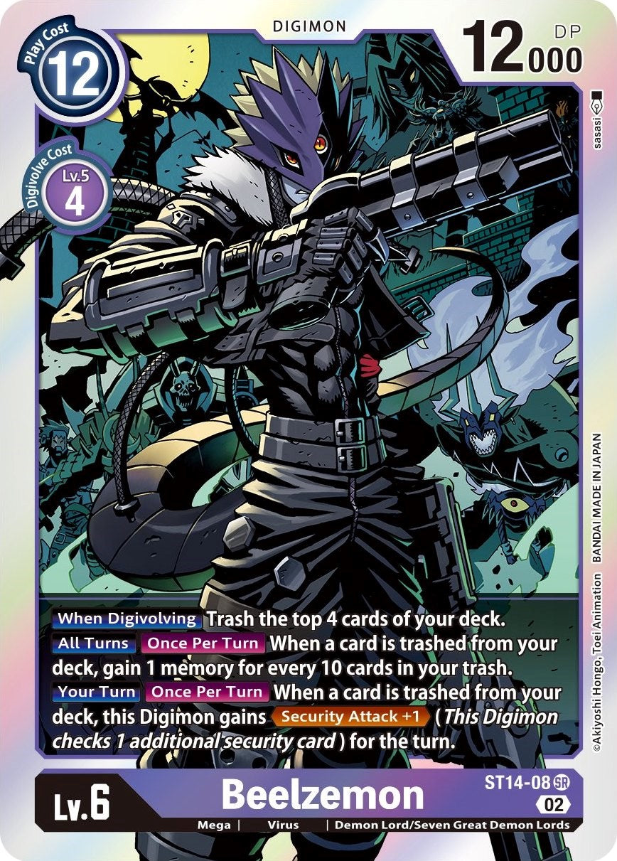 Beelzemon [ST14-08] [Starter Deck: Beelzemon Advanced Deck Set] | The Time Vault CA