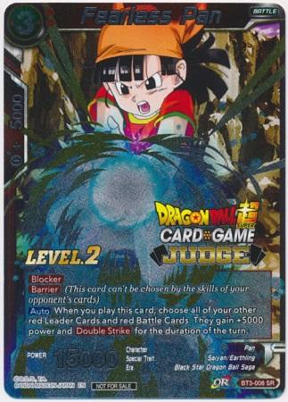 Fearless Pan (Level 2) (BT3-008) [Judge Promotion Cards] | The Time Vault CA