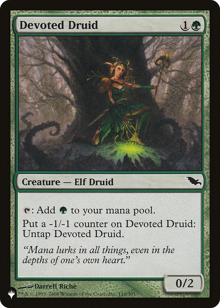 Devoted Druid (SHM) [The List] | The Time Vault CA