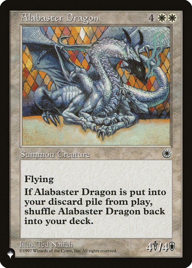 Alabaster Dragon [The List] | The Time Vault CA