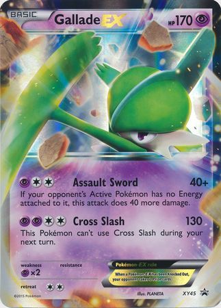 Gallade EX (XY45) (Jumbo Card) [XY: Black Star Promos] | The Time Vault CA