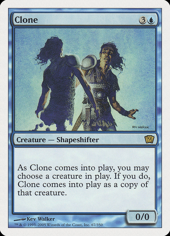 Clone (9th Edition) [Oversize Cards] | The Time Vault CA