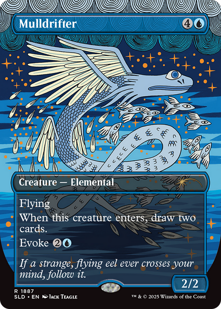 Mulldrifter (Rainbow Foil) [Secret Lair Drop Series] | The Time Vault CA