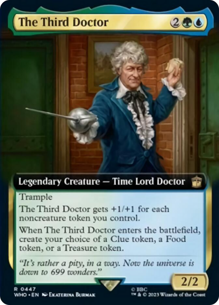 The Third Doctor (Extended Art) [Doctor Who] | The Time Vault CA