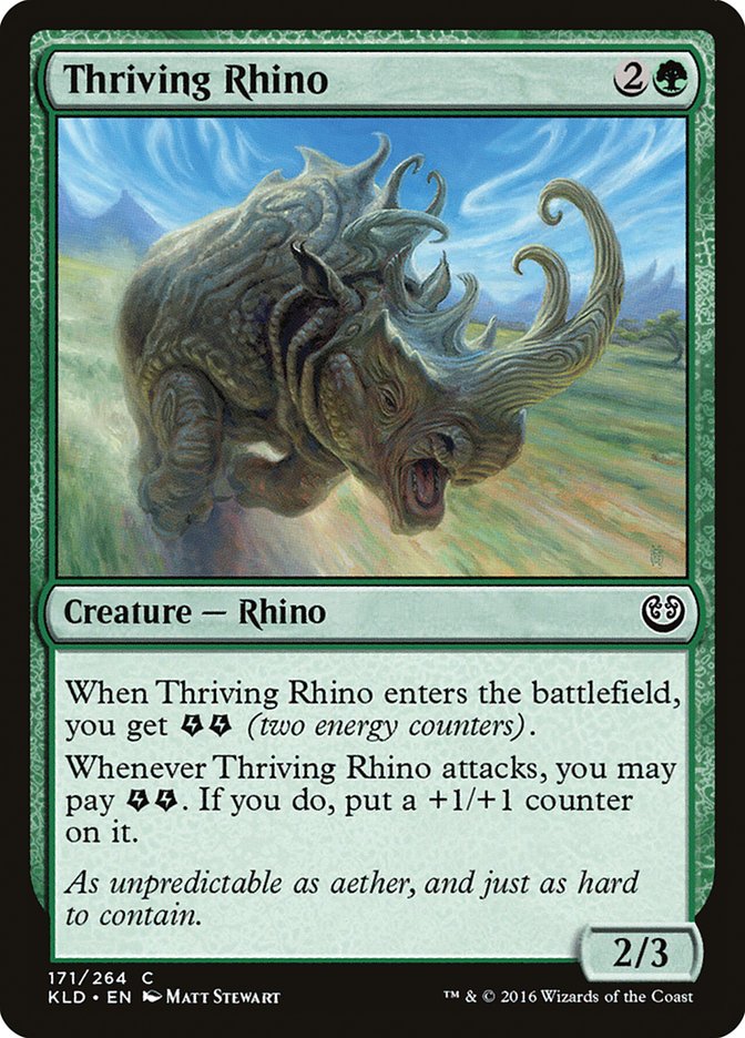 Thriving Rhino [Kaladesh] | The Time Vault CA