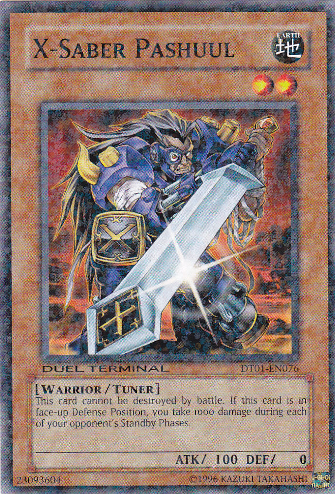 X-Saber Pashuul [DT01-EN076] Common | The Time Vault CA