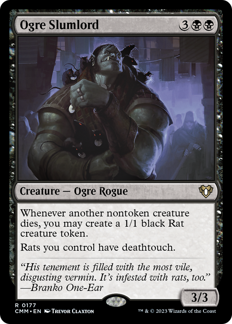 Ogre Slumlord [Commander Masters] | The Time Vault CA