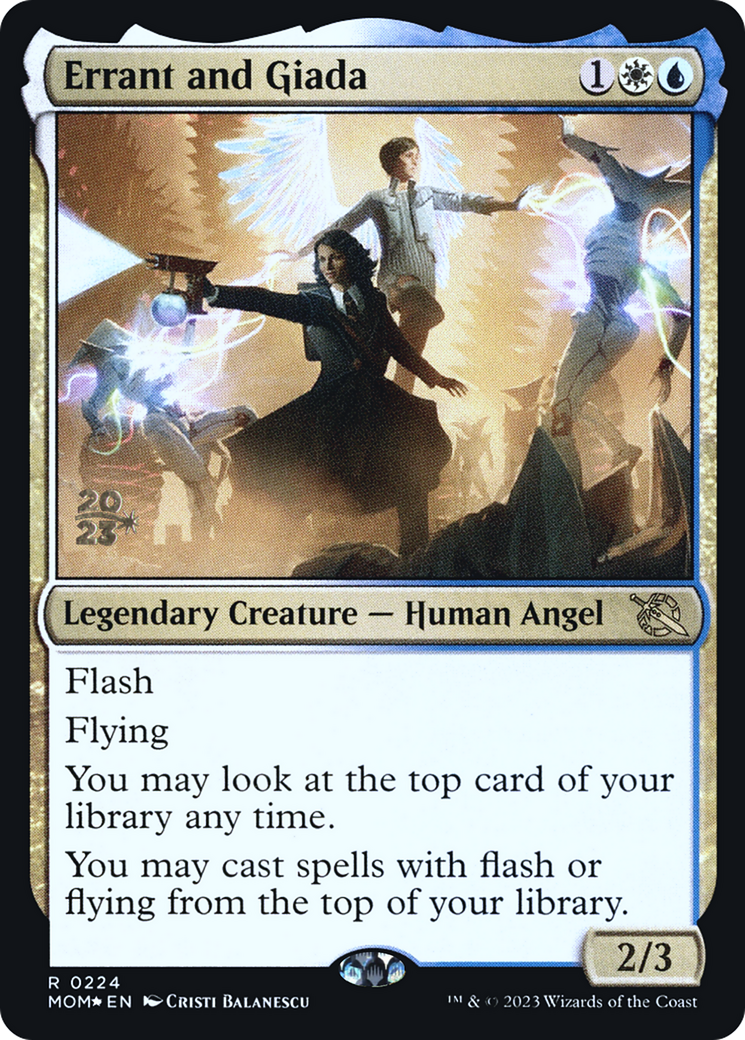 Errant and Giada [March of the Machine Prerelease Promos] | The Time Vault CA