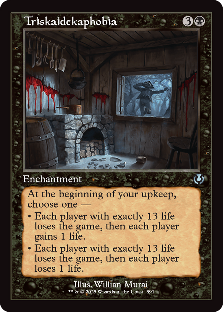 Triskaidekaphobia (Retro Frame) [Innistrad Remastered] | The Time Vault CA