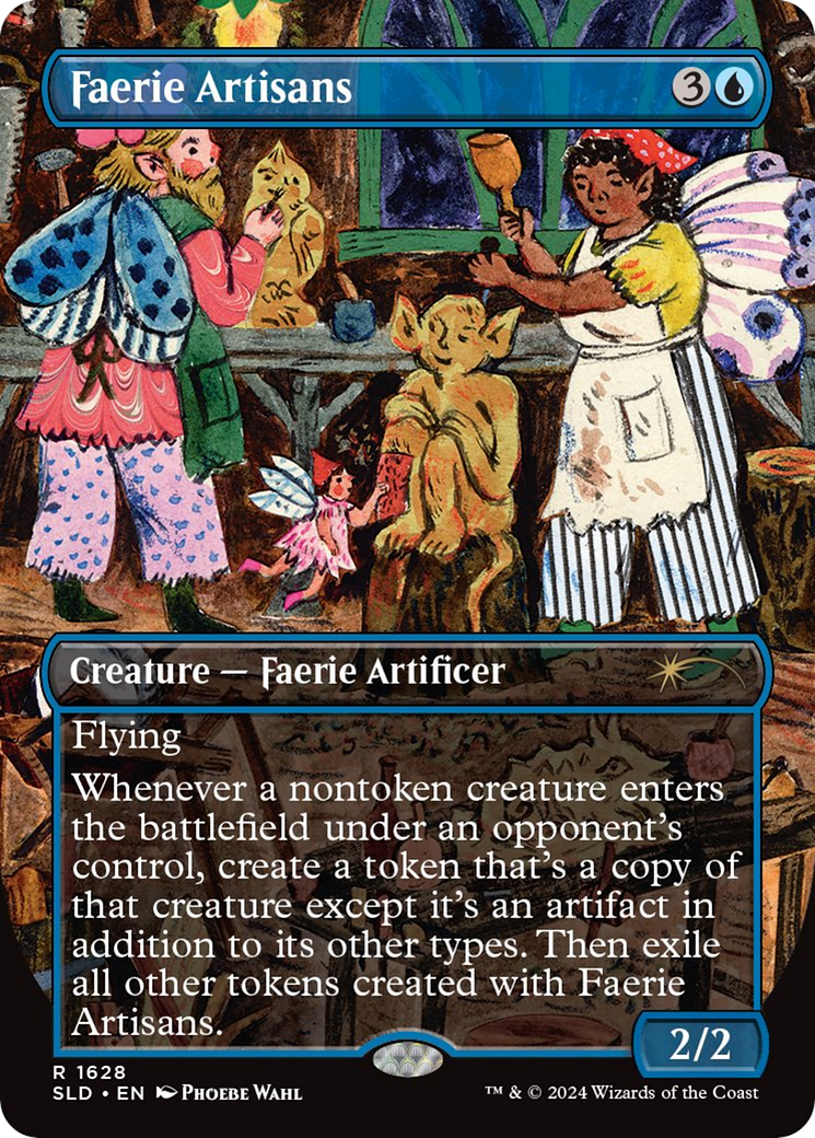 Faerie Artisans (Rainbow Foil) [Secret Lair Drop Series] | The Time Vault CA