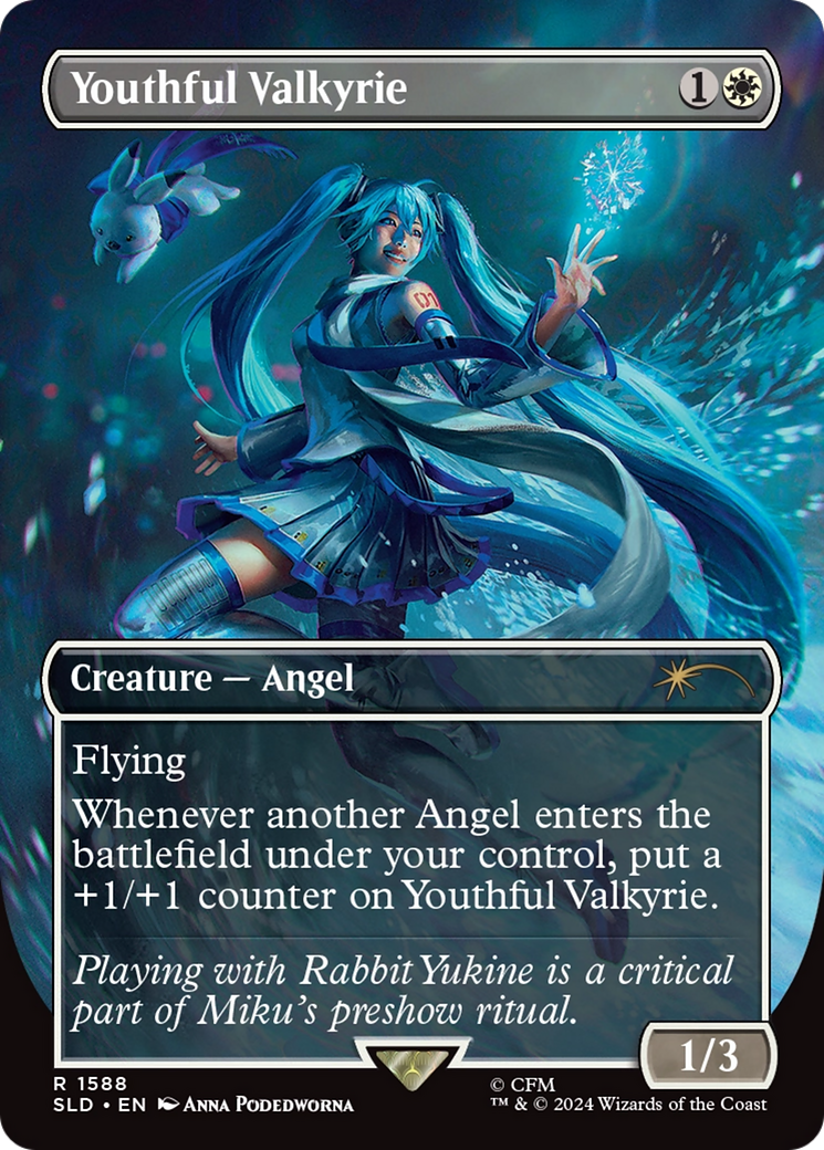 Youthful Valkyrie (Rainbow Foil) [Secret Lair Drop Series] | The Time Vault CA