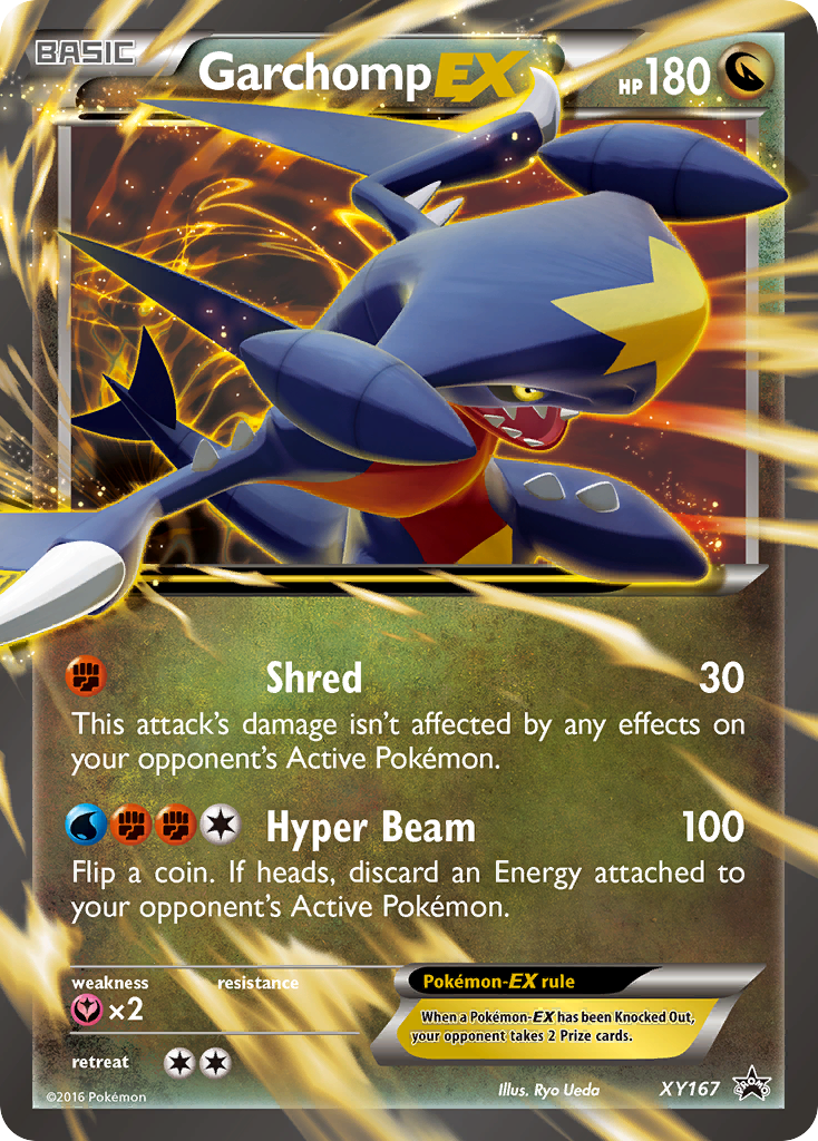 Garchomp EX (XY167) [XY: Black Star Promos] | The Time Vault CA