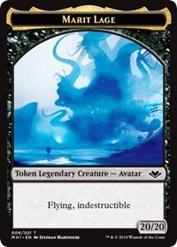 Marit Lage (006) // Elemental (008) Double-Sided Token [Modern Horizons Tokens] | The Time Vault CA