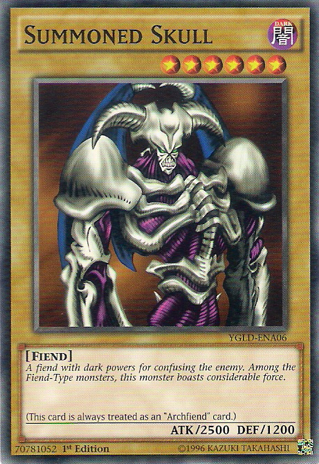 Summoned Skull [YGLD-ENA06] Common | The Time Vault CA
