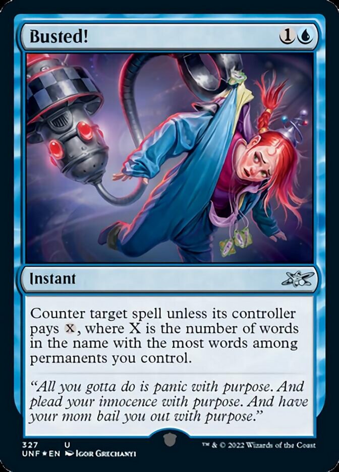 Busted! (Galaxy Foil) [Unfinity] | The Time Vault CA